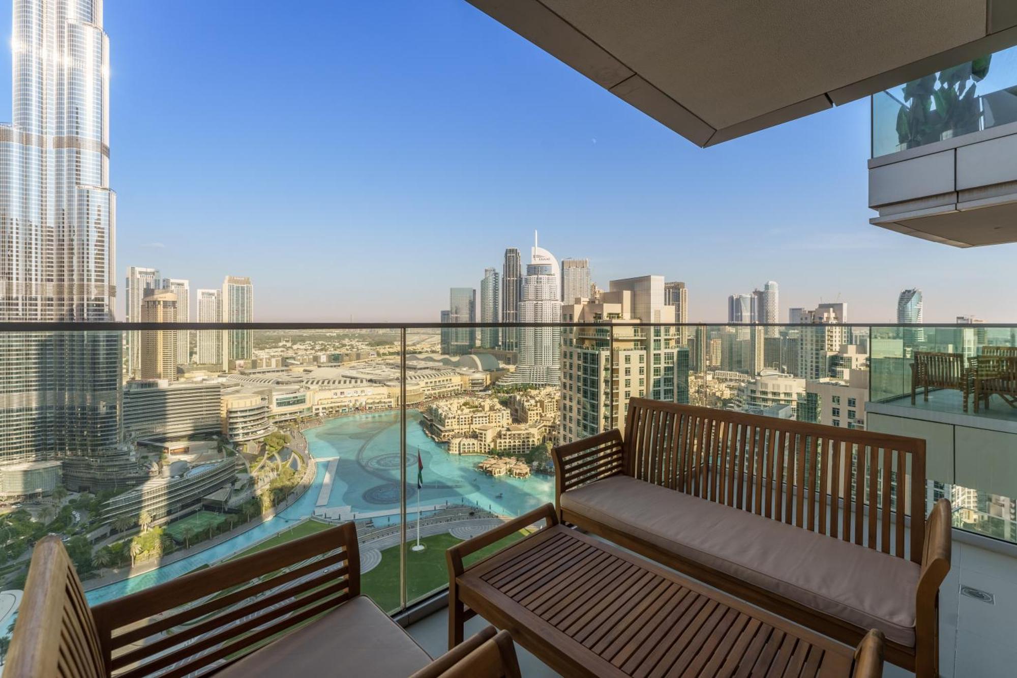 Maison Privee - Ultimate Living With Front-Row Views Of Burj Khalifa & Dubai Fountains Luaran gambar