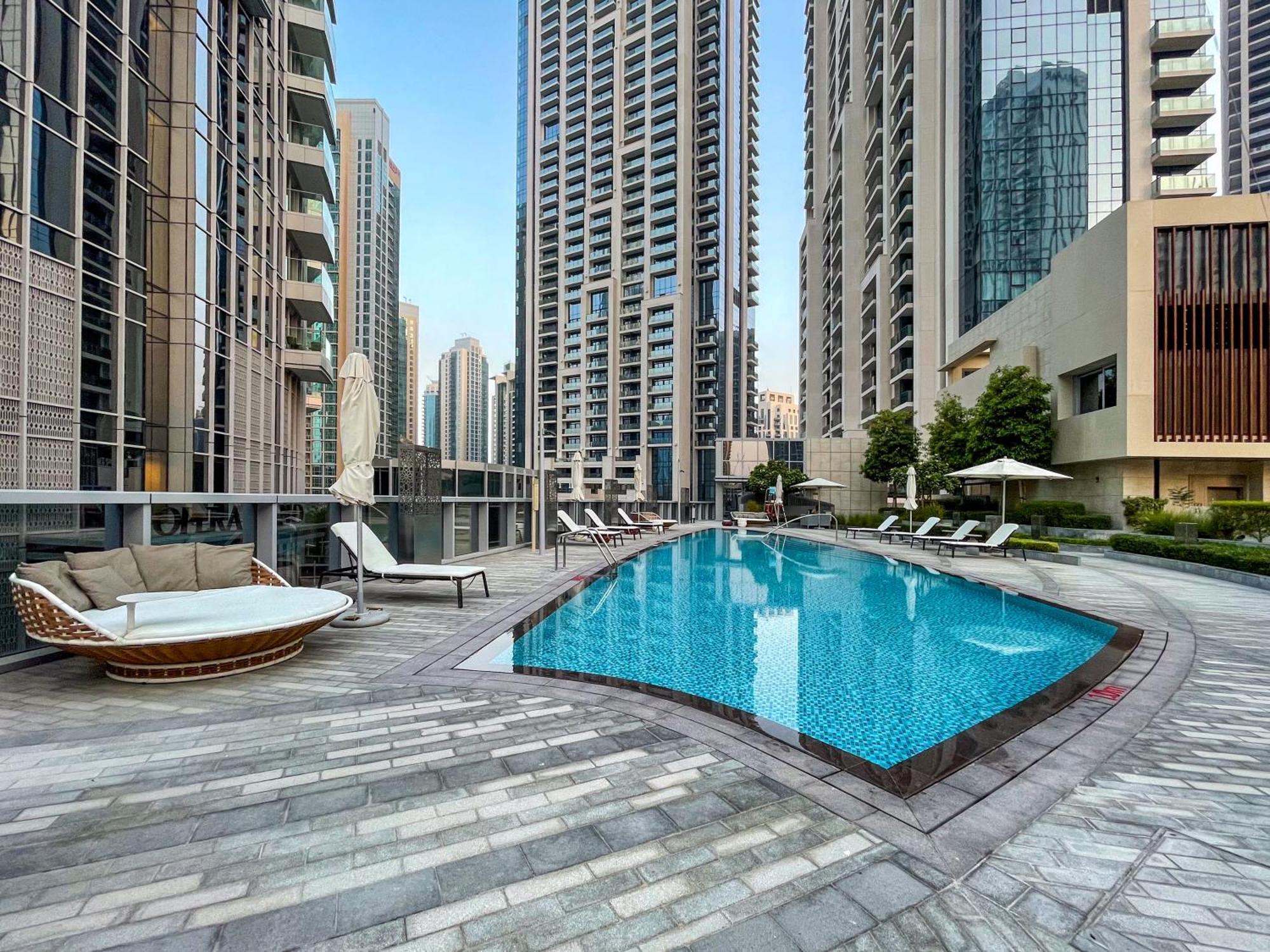 Maison Privee - Ultimate Living With Front-Row Views Of Burj Khalifa & Dubai Fountains Luaran gambar